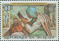 500th Birth Anniversary of Michelangelo - Persian Sybil