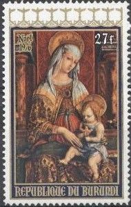 Virgin and child by Crivelli