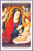 "La Vierge et L'Enfant", Maitre de Moulins, XVc.