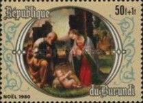 "The Holy Family" - Fra Bartolomeo (semi-postal)