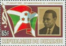 Mwambutsa IV and Flag