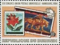 Old stamps of Burundi