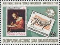 Old stamps of Burundi