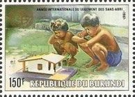 Children and house model