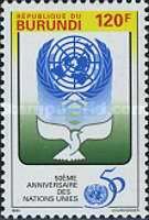 UN50 - Dove and UN Emblem