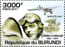 Charles Lindbergh (1902-1974), Spirit of St. Louis