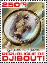 180th Anniversary of the Penny Black Stamp