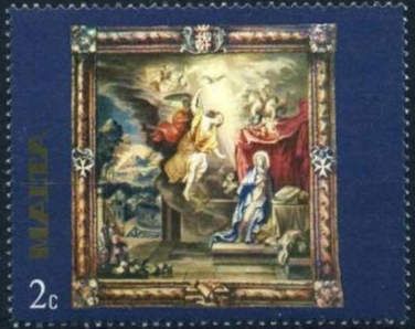 Tapestry "Annunciation" (after Painting by Rubens)