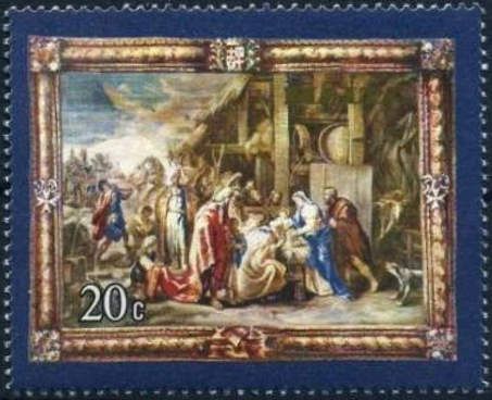 Tapestry "Adoration of the Magi" (after Painting by Rubens)