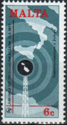 Map and Radio Aerial (black, grey blue, vermillion)