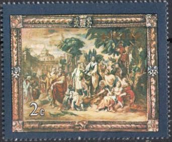 Tapestry "Jesus' Entry into Jerusalem"