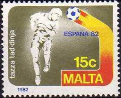 Stylised Footballer Heads the Ball