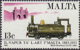 Locomotive "Black Hawthorn", 1884