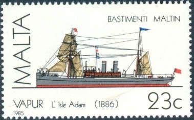 "L'Isle Adam" (screw-steamer), 1886