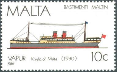 "Knight of Malta" (mail steamer), 1930