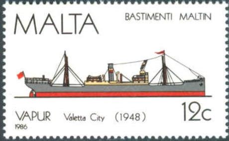 "Valetta City" (freighter), 1948