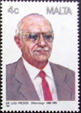 Sir Luigi Preziosi (1888-1965), Ophthalmologist