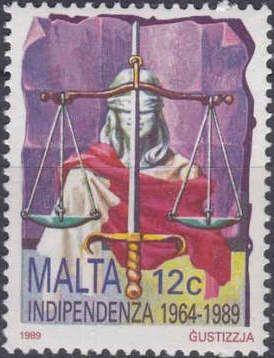 Scales and Allegorical Figure of Justice