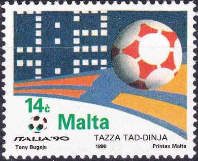Scoreboard and football