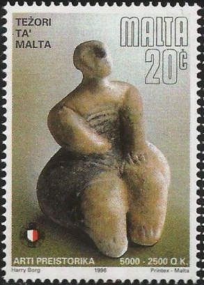 Carved Figure of a Woman, Skorba