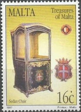 Chair from Cathedral Museum, Mdina