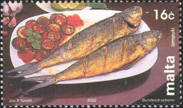 "Lampuki" (dorada with aubegines)