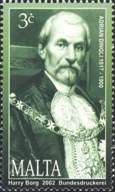 Chief Justice Adrian Dingli, 1817-1900 (Judge)