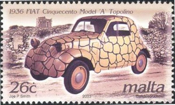 Fiat Cinquecento Model "A" Topolino, 1936