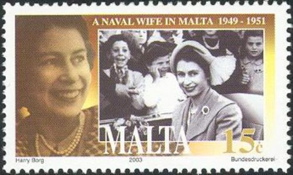 Princess Elizabeth with Crowd of Children (1951)