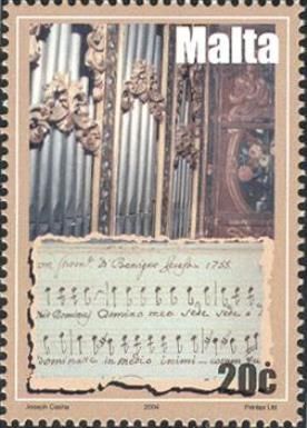 Mdina Cathedral organ, music by Benignon Zerafa
