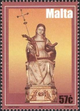 Statue of St. Agatha