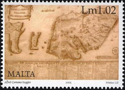 Padre Luigi Bartolo's map (1745)