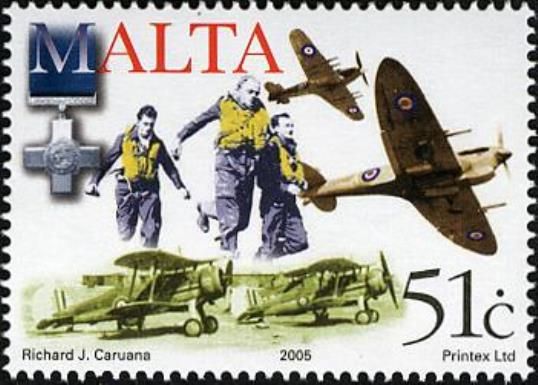 Pilots scrambling, Hurricane, Spitfire and Sea Gladiators