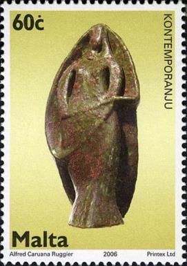 Contemporary statuette