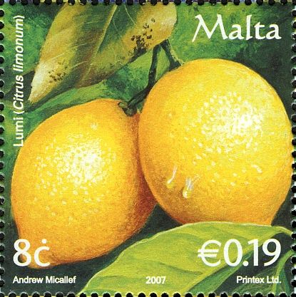 Lemons (Citrus limonum)