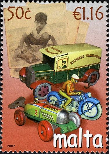 Truck (1930s), motorcycle and racing car (1950s)