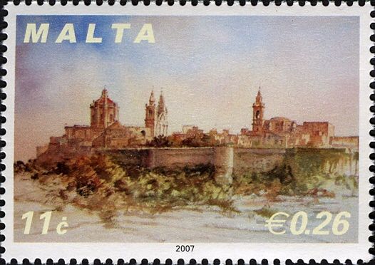 Mdina Skyline seen from Mtarfa