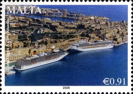 "Costa Magica" and "Costa Atlantica"