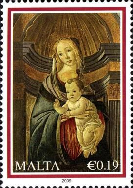 "Mater Admirabilis" in the manner of Botticelli