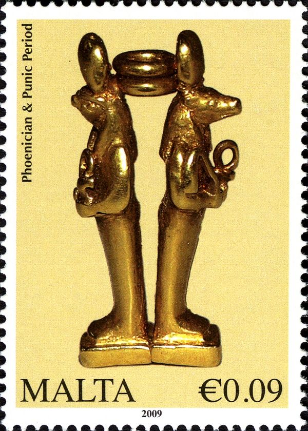 Gold statue - Phoenician & Punic Period