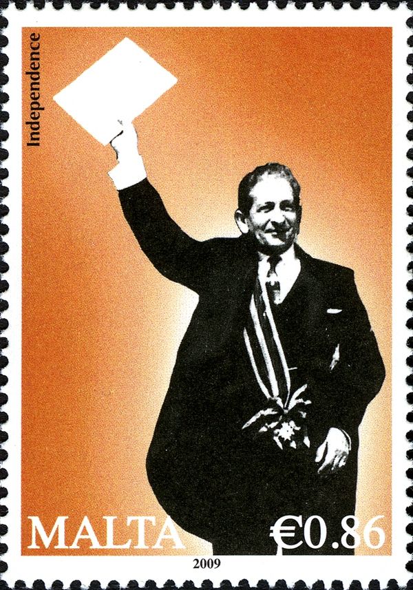 Prime Minister George Borg Olivier - Independence
