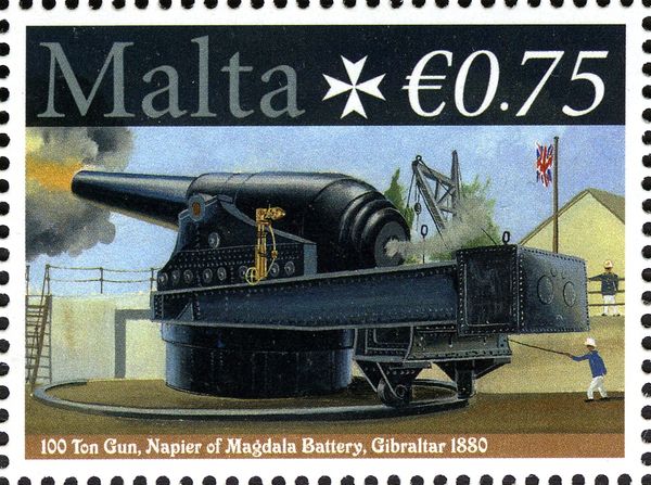 Napier of Magdala Battery, Gibraltar 1880