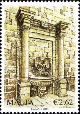 Spinola Fountain, Valletta, late 19th century