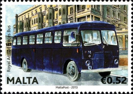 Navy Bedford SB Bus, 1950s-60s (Royal Armed Forces Bus)