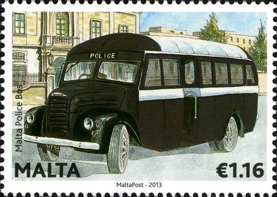 Malta Police Bus