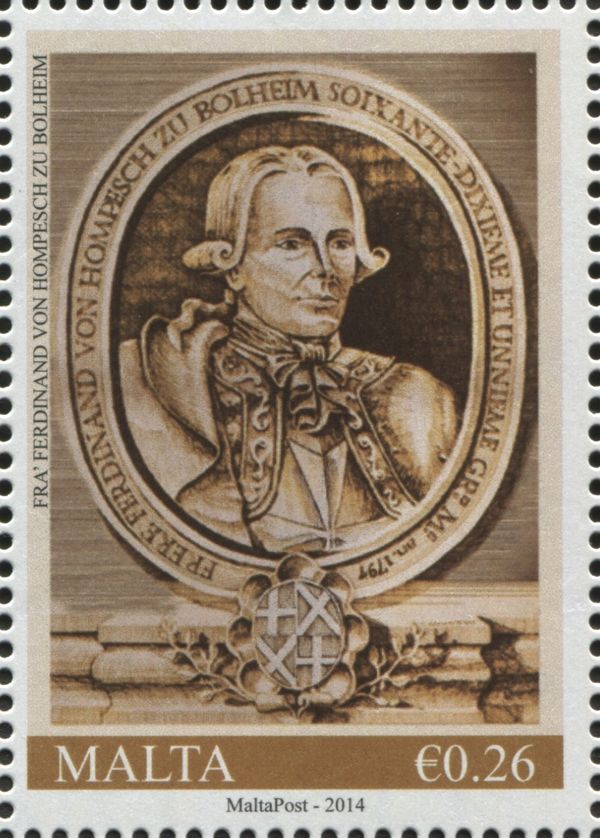 Fra' Ferdinand von Hompesch zu Bolheim (r. 1797-1799)