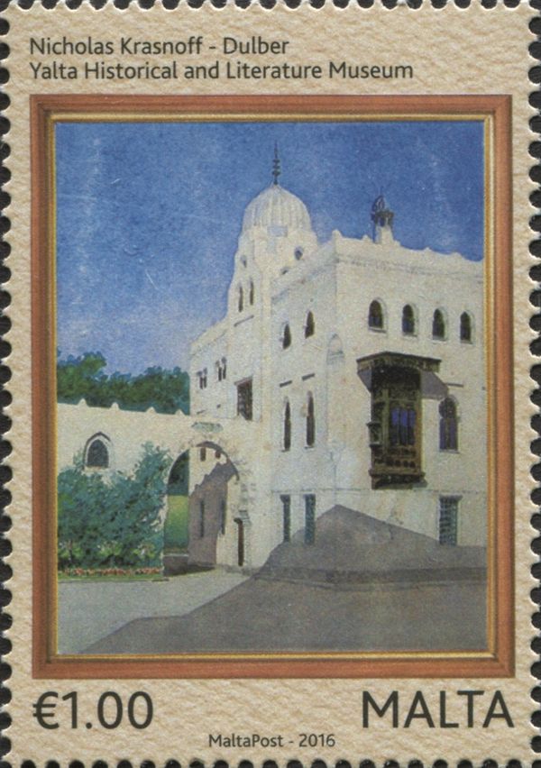 "Dulber Palace in Crimea", by Nicholas Krassnoff