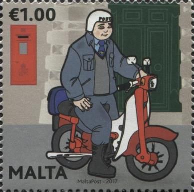 Delivery of Letters (Motorcycle)