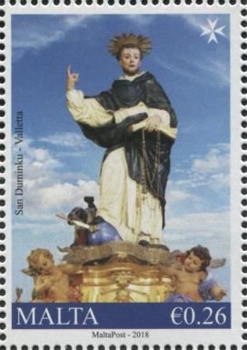 Statue of St Dominic, Valletta
