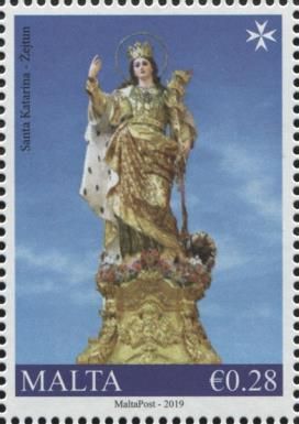 Statue of St Catherine, Żejtun